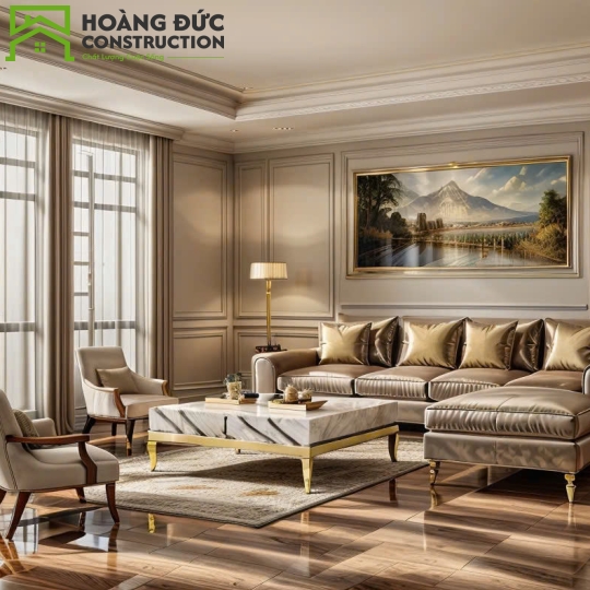 THIẾT KẾ NỘI THẤT NHÀ CHỊ CHÂU SEN - TP. QUẢNG NGÃI